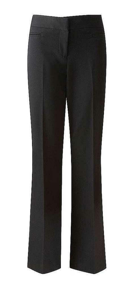 Girls Greenwich Spandex Trousers in Black
