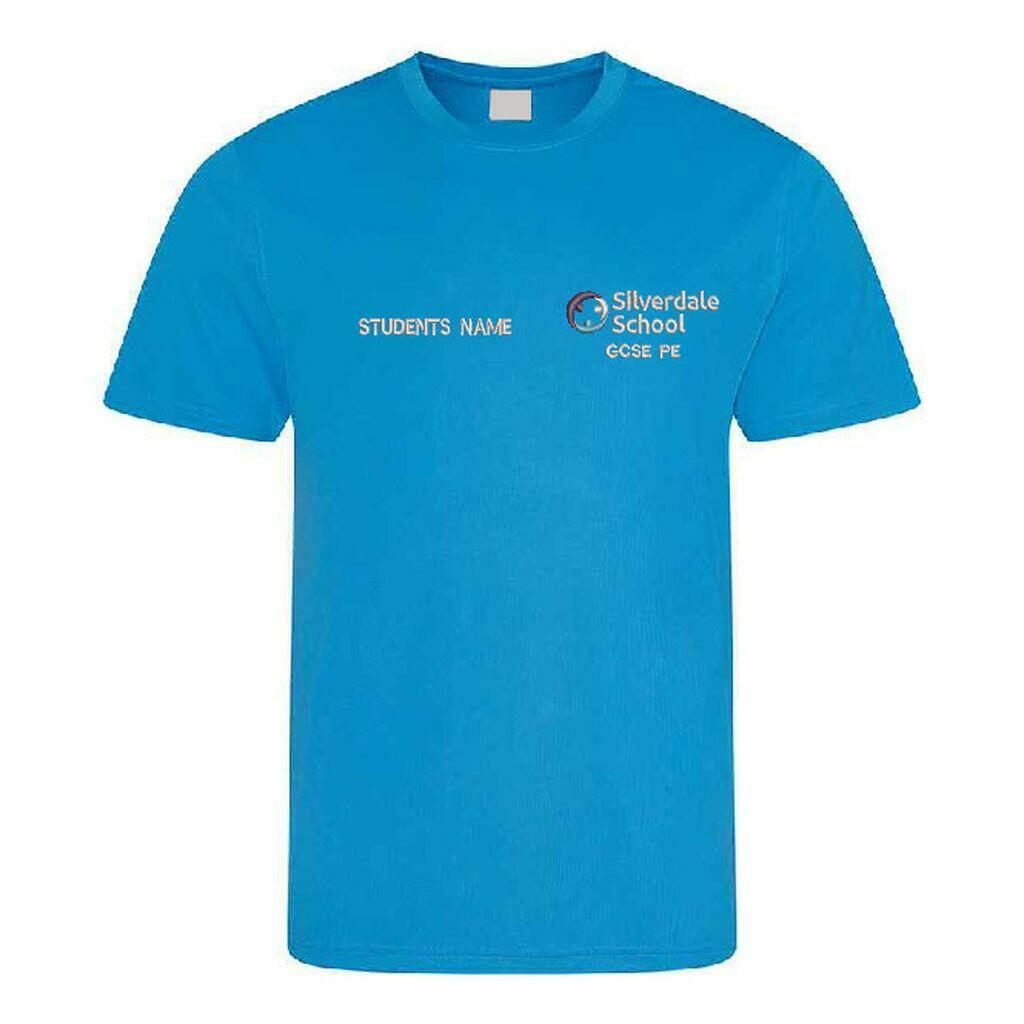 Silverdale GCSE PE Performance T-Shirt - Personalised